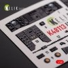 KELIK K48113 UH-60A Black Hawk - Type 1 interior 3D decals for ICM kit 1/48